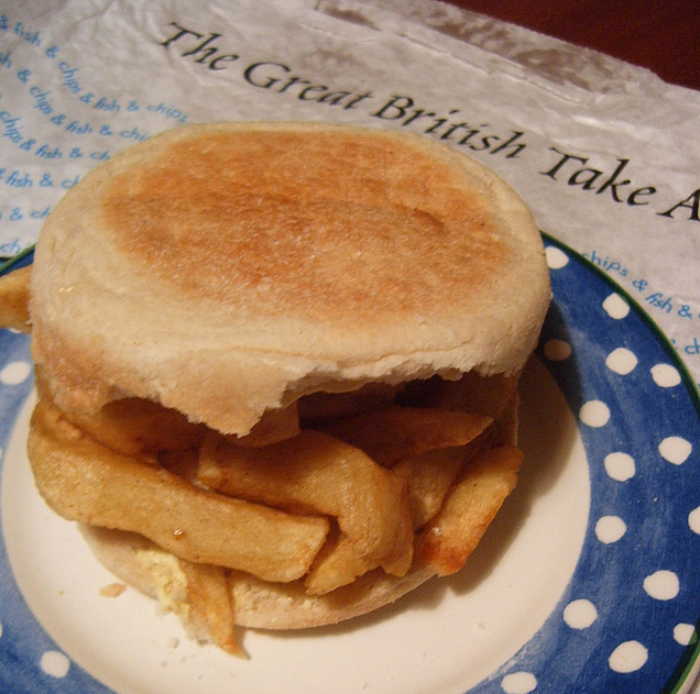 For those on the all-carb diet, the Chip Butty is highly recommended.